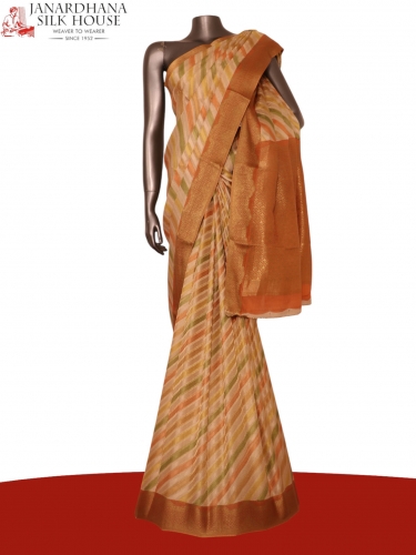 Pure Mysore Crepe Silk Saree